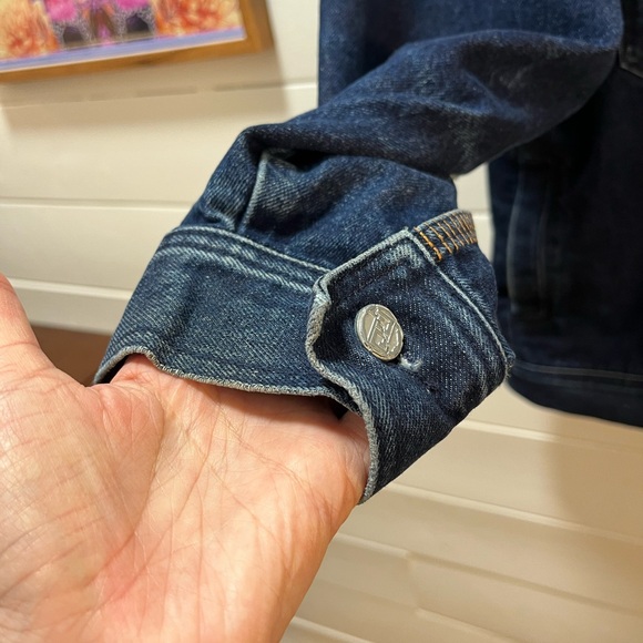 PELLE PELLE MARC BUCHANAN Dark Blue Denim Jacket L - Picture 6 of 9